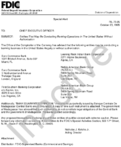 Special Alert Entities That May Be Conducting Banking Operations in the United States Without Authorization