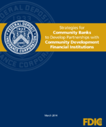 Strategies for Community Banks to Develop Partnerships with CDFIs