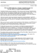 Joint ReleaseFDIC and CFPB Collaborate to Develop a Spanishlanguage Tool for Older Adults to Prevent Financial Exploitation