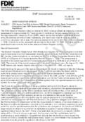 FDIC Issues Final Rule to Impose SAIF Special Assessment Seeks Comment on Proposal to Lower SAIF Assessment Rates Part 327 of FDICs Rules and Regulations