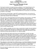 Single Point of Entry Resolution Strategy for resolution of Systematically Important Financial Institutions SIFIs Open for Public Comment