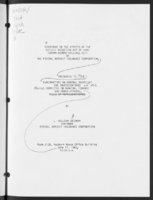 Effects of the Deficit Reduction Act Of 1985 GrammRudmanHollings Act on The Federal Deposit Insurance Corporation FDIC