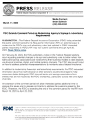 FDIC Extends Comment Period on Modernizing Agencys Signage  Advertising Requirements