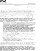 Revisions to the Reports of Condition and Income Call Reports for 1997