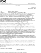 Trust Assets FFIEC Annual Report on Trust Assets for 1997