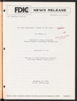 The Bank Regulatory Climate of the 1980s A Forecast
