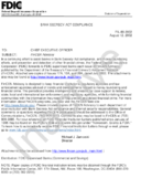 Bank Secrecy Act Compliance FinCEN Advisory