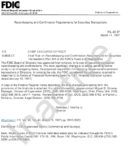 Recordkeeping and Confirmation Requirements for Securities Transactions Final Rule on Recordkeeping and Confirmation Requirements for Securities Transactions Part 344 of the FDICs Rules and Regulations