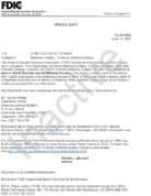 Special Alert Millennia Funding Fictitious Cashiers Checks