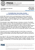The Foothills Bank Yuma Arizona Assumes All of the Deposits of Summit Bank Prescott Arizona