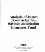 Analysis of Issues Confronting the Savings Association Insurance Fund