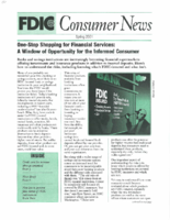 Spring 2001 Consumer News