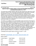 Agencies Approve Advance Notice of Proposed Rulemaking Regarding the Community Reinvestment Act of 1977