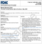 Bank Secrecy Act The SAR Activity Review By the Numbers May 2006