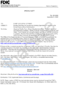 Special Alert Entities That May Be Conducting Banking Operations in Canada or the United States Without Authorization