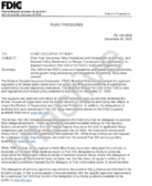 Final Rule Final Rule Governing Filing Procedures and Delegations of Authority and Revised Policy Statements on Merger Transactions and Applications for Deposit Insurance Part 303 of the FDICs Rules and Regulations
