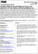 Modifications to the Statement of Policy for Section 19 of the Federal Deposit Insurance Act