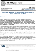 Charter Bank Albuquerque New Mexico Assumes All of the Deposits of Charter Bank Santa Fe New Mexico