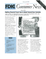 Spring 2003 Consumer News