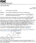 Fourth Quarter 2003 Edition of the FDICs Letter to Stakeholders