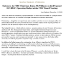 Proposed 2021 FDIC Operating Budget