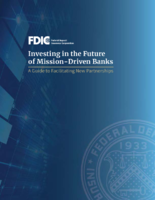 Investing in the Future of MissionDriven Banks A Guide to Facilitating New Partnerships