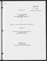 Status of the Resolution Trust Corporation RTC