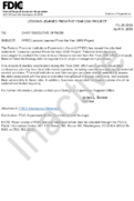 FFIEC Lessons Learned From the Year 2000 Project