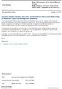 Joint ReleaseAgencies Extend Comment Period for Advance Notice of Proposed Rulemaking on Enhanced Cyber Risk Management Standards