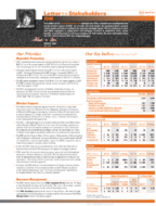 Third Quarter 2007 Edition of the FDICs Letter to Stakeholders