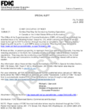 Special Alert Entities That May Be Conducting Banking Operations in Canada or the United States Without Authorization