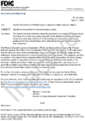 Update on Accounting for Loan and Lease Losses