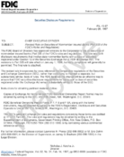 Securities Disclosure Requirements Revised Rule on Securities of Nonmember Insured Banks Part 335 of the FDICs Rules and Regulations