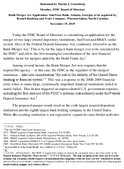 Bank Merger Act Application SunTrust Bank Atlanta Georgia to be acquired by Branch Banking and Trust Company WinstonSalem North Carolina