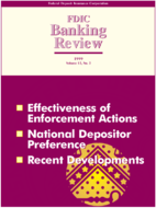FDIC Banking Review Vol 12 No 2