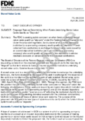 Proposed Rule on Determining When Funds Underlying Stored Value Cards Qualify as Deposits