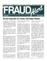 FDIC Fraud Alert Volume 4 Number 2 Autumn 1994