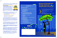 Beware of Foreclosure Prevention Scams 2009 Edition