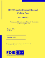 Asymmetric Information and Liquidity Constraints A More Complete Test
