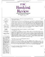 FDIC Banking Review Vol 2 No 1