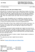 Joint ReleaseAgencies Issue Host State LoantoDeposit Ratios