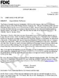 Deposit Brokers Deposit Broker Notification