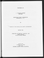 Status of the Resolution Trust Corporation RTC