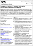 Interagency Notice of Proposed Rulemaking IncentiveBased Compensation Arrangements