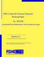 On the Real Effects of Bank Bailouts MicroEvidence from Japan