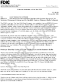 FDIC Announces the Availability of the Year 2000 Customer Brochure in Two Versions of Chinese and in Korean and the Year 2000 Customer Statement Stuffer in Spanish