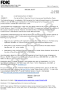 Special Alert Counterfeit South Carolina Drivers Licenses and Identification Cards