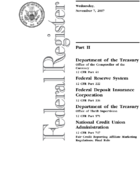 Fair Credit Reporting Affiliate Marketing Regulations