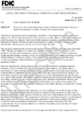 Capital Treatment of Residual Interests in Asset Securitizations Proposal to Amend the Regulatory Capital Treatment of Residual Interests in Asset Securitizations or Other Transfers of Financial Assets
