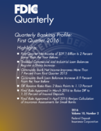 1st Quarter 2016  FDIC Quarterly